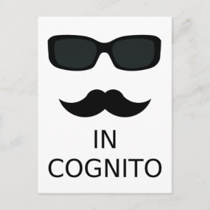 In Cognito Postcard