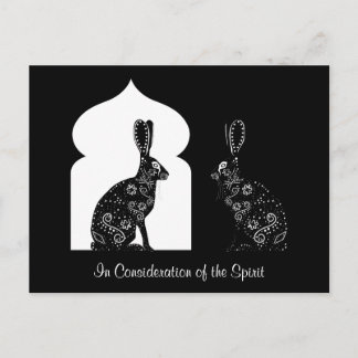 IN CONSIDERATION OF THE SPIRIT POSTCARD