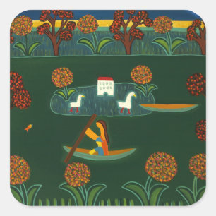 In Constable's Land 2007 Square Sticker