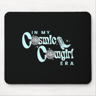 In Cosmic Cowgirl Era Western Aesthetic Midwestern Mouse Pad