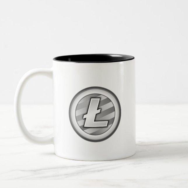 In Crypto We Trust Litecoin Mug (Left)