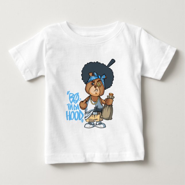 In Da Hood Baby T-Shirt (Front)
