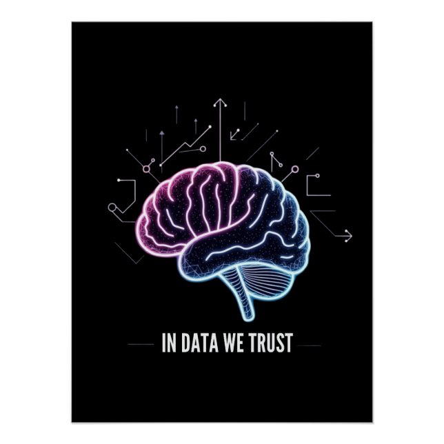 In Data We Trust  Poster (Front)