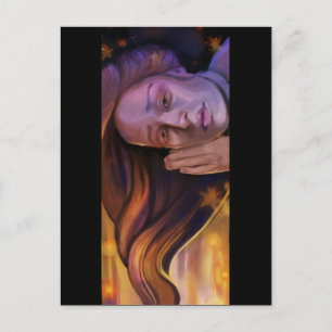 "In Deep" Postcard of Painting