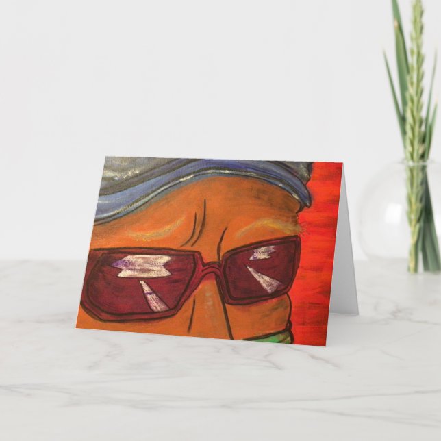 In Deep Thought Thank You Card (Front)