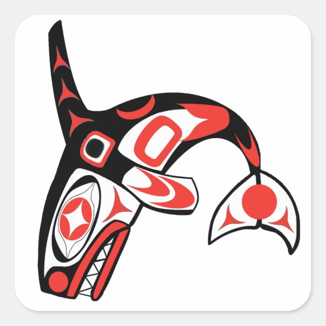 IN DEEP WATERS SQUARE STICKER (Front)