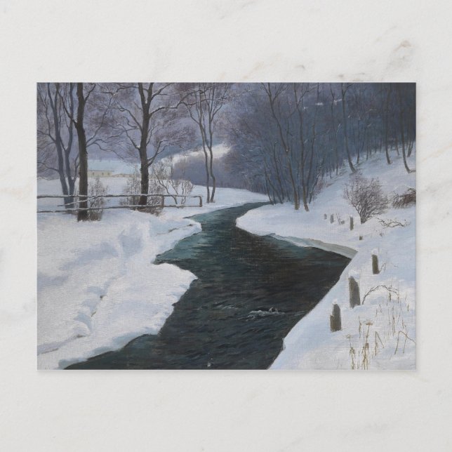 In Deep Winter Postcard (Front)