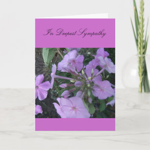 In Deepest Sympathy Card