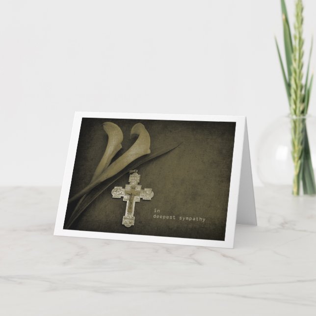 in deepest sympathy card (Front)