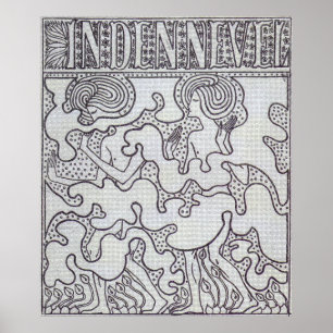 "In den Nevel" cover by Jan Toorop Poster