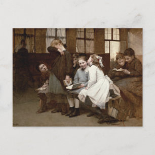 In Detention, 1888 Postcard