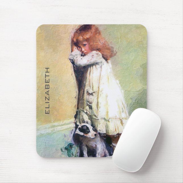 In Disgrace Vintage Oil Painting Personalised Mouse Pad (With Mouse)