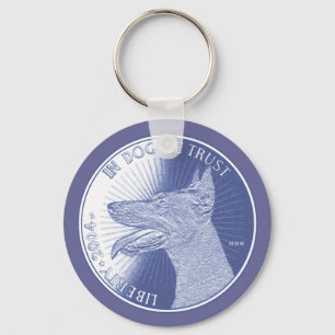 In Dog Key Ring