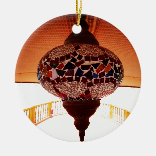 In Dubai Ceramic Ornament (Front)