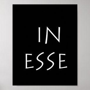 In esse poster