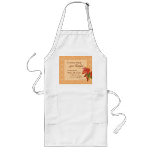 In Every Thing Give Thanks - 1 Thes. 5:18 Long Apron