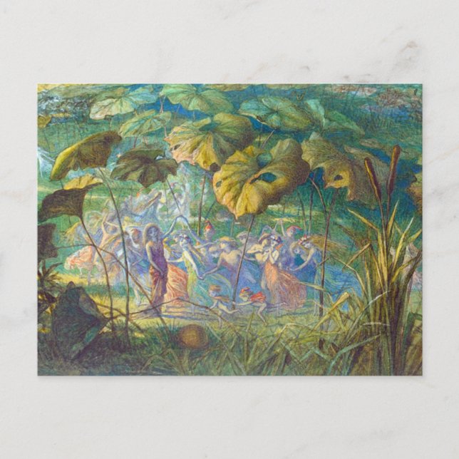 In Fairyland: An Elfin Dance Postcard (Front)