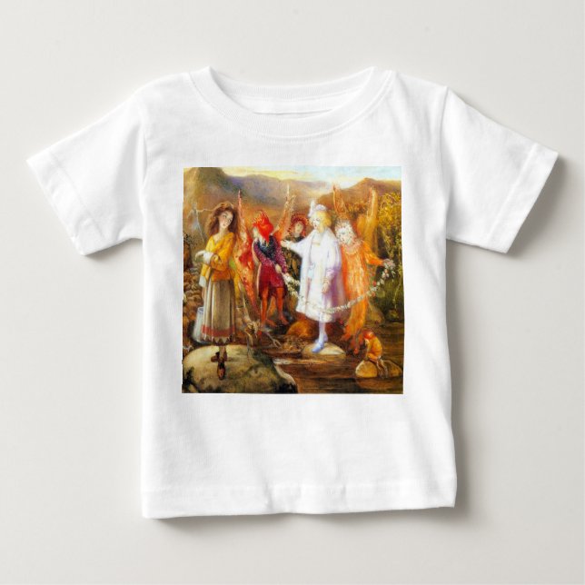 In Fairyland John Anster Fitzgerald Baby T-Shirt (Front)