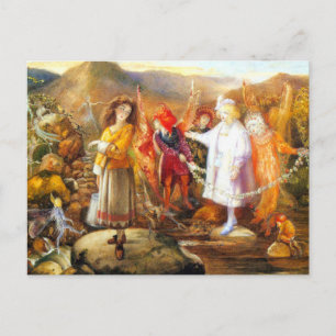In Fairyland John Anster Fitzgerald Postcard