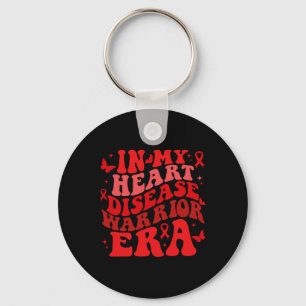 In February We Wear Red Heart Disease Awareness Wa Key Ring