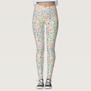 In Floral Art, Imperfection Is Perfection Leggings