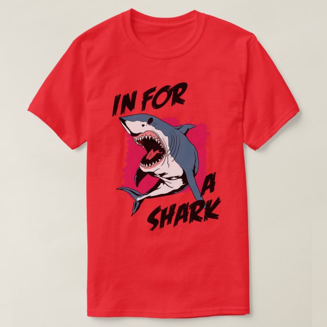 In For A Funny Pun Quote For Lover T-Shirt (Design Front)