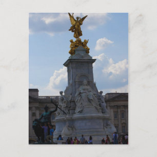In front of Buckingham Palace Postcard
