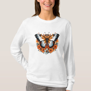 In Full Bloom: Butterfly T-Shirt