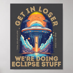 In Get Loser Alien Abduction Solar Poster