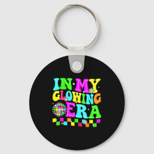 In glowing era retro colourful quote group team ti key ring
