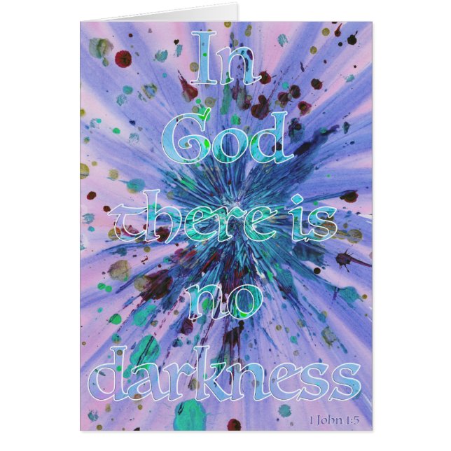 In God Christmas Christian Bible Quote Word Art (Front)