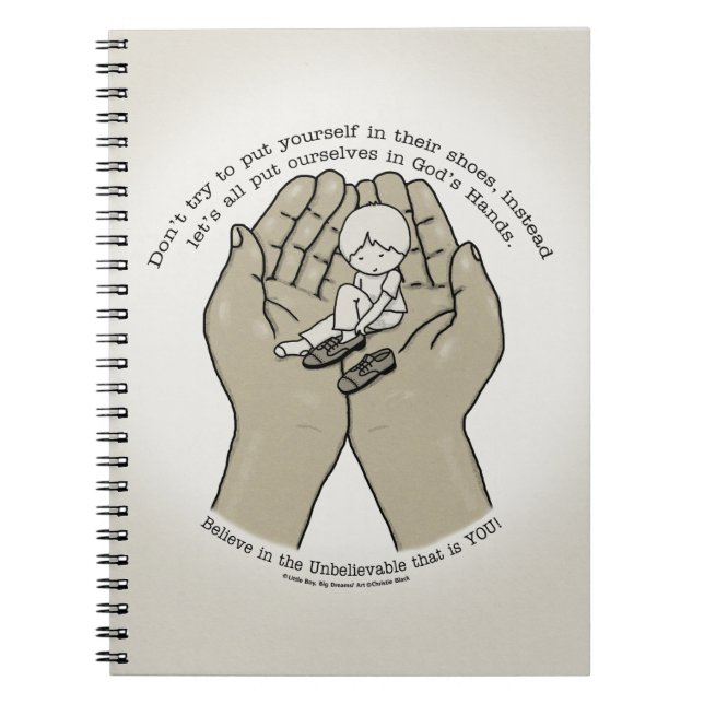 In God’s Hands Notebook (Front)