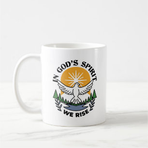 In God’s Spirit We Rise – Faith and Freedom Coffee Mug
