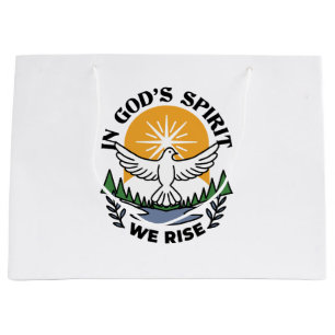 In God’s Spirit We Rise – Faith and Freedom Large Gift Bag