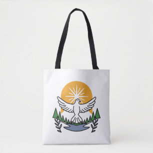 In God’s Spirit We Rise – Faith and Freedom Tote Bag