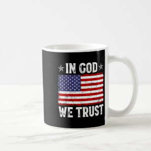 in God Trust Christian Patriotic Vintage American Coffee Mug