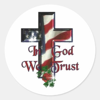 In God We Trust 1.5" Round Sticker