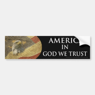 In God We Trust Bumper Sticker