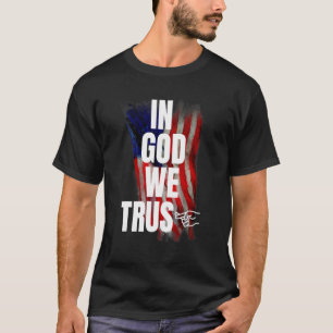 in God we trust not texas school flag law religiou T-Shirt