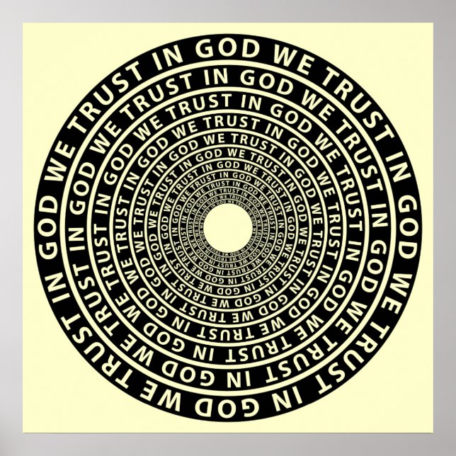 In God We Trust Poster (Front)