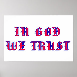 In God We Trust Poster