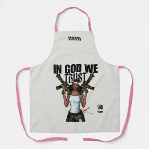 In God We Trust Rebel Apron