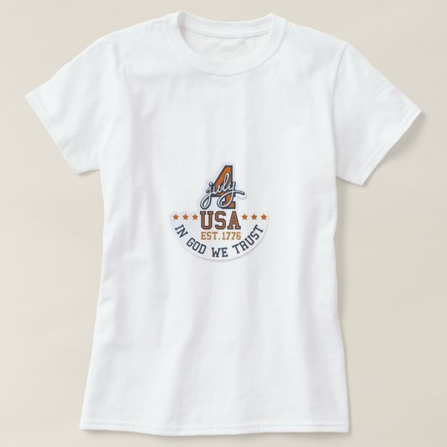 In God We Trust T-Shirt (Design Front)