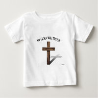 In God We Trust with rugged cross