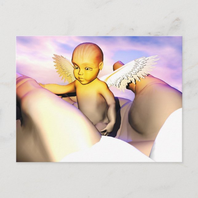 In God's Hands  In Loving memory Of Khaiden Postcard (Front)