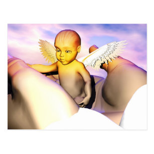 In God's Hands  In Loving memory Of Khaiden Postcard