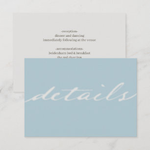 in God's love Wedding Enclosure Card