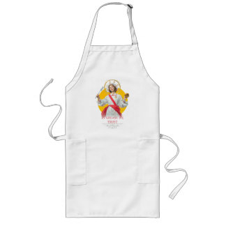 In Grease We Trust. Saint of the Kitchen Long Apron
