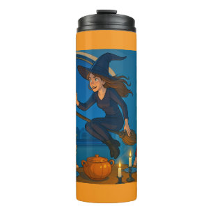 In Halloween welcome the witches! Thermal Tumbler