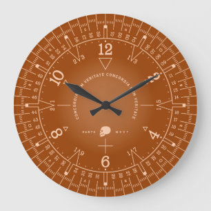 In Harmony With Truth Large Clock